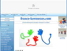 Tablet Screenshot of france-kermesses.com